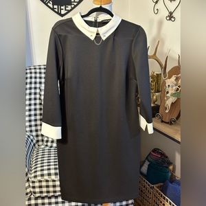 Ivanka Trump Looks Like a Size 10 Black and White Dress